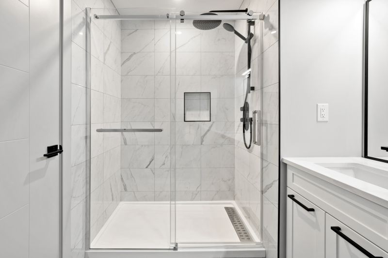 Sleek Shower Interior